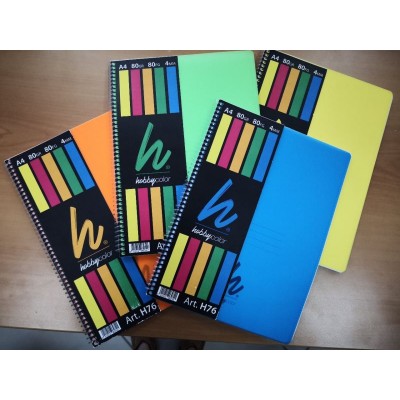 SPIRALATI A5 80FF PP 5MM H72 DA 5